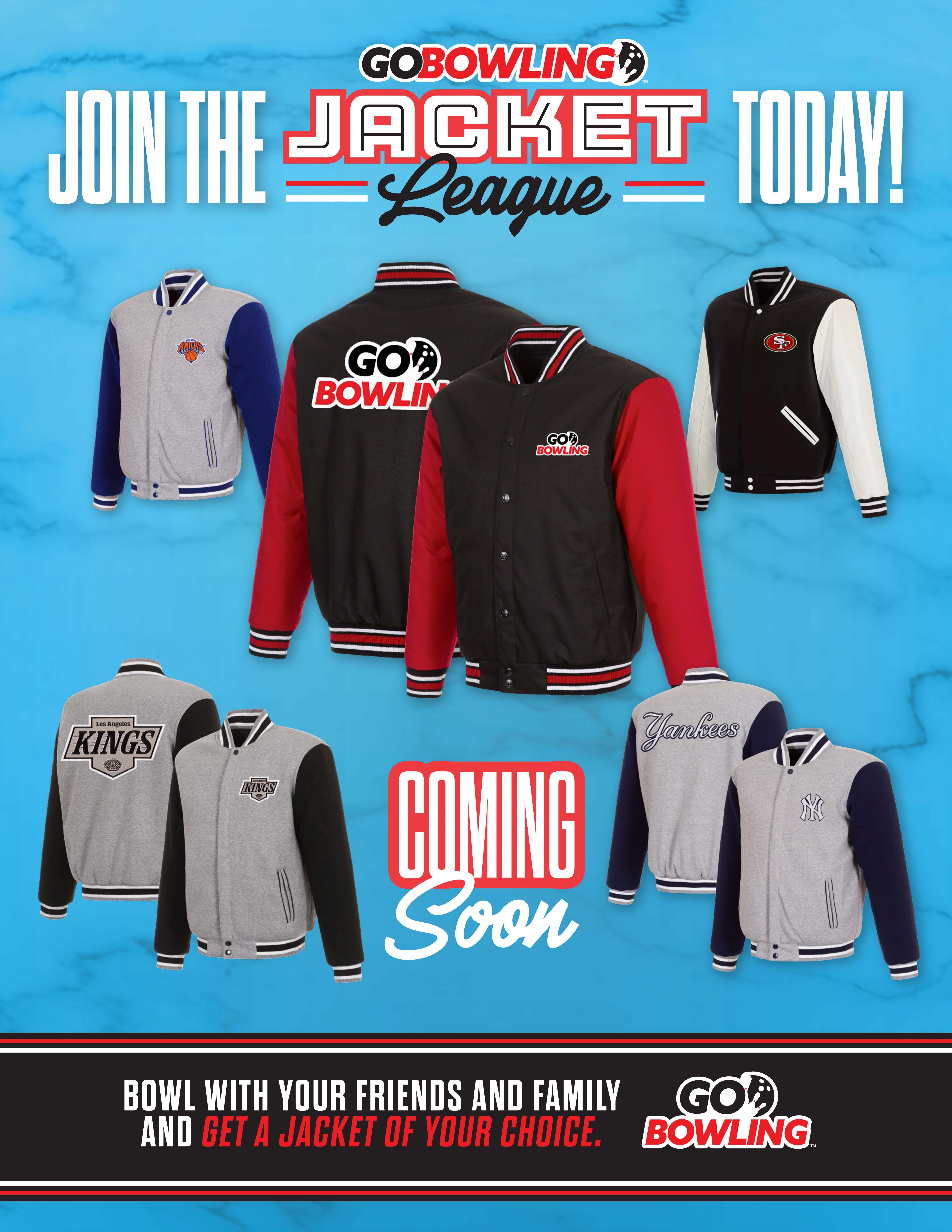 go bowling jacket league coming soon